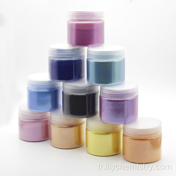 Forme 8426 poudre de pigment perle de qualité cosmétique violette